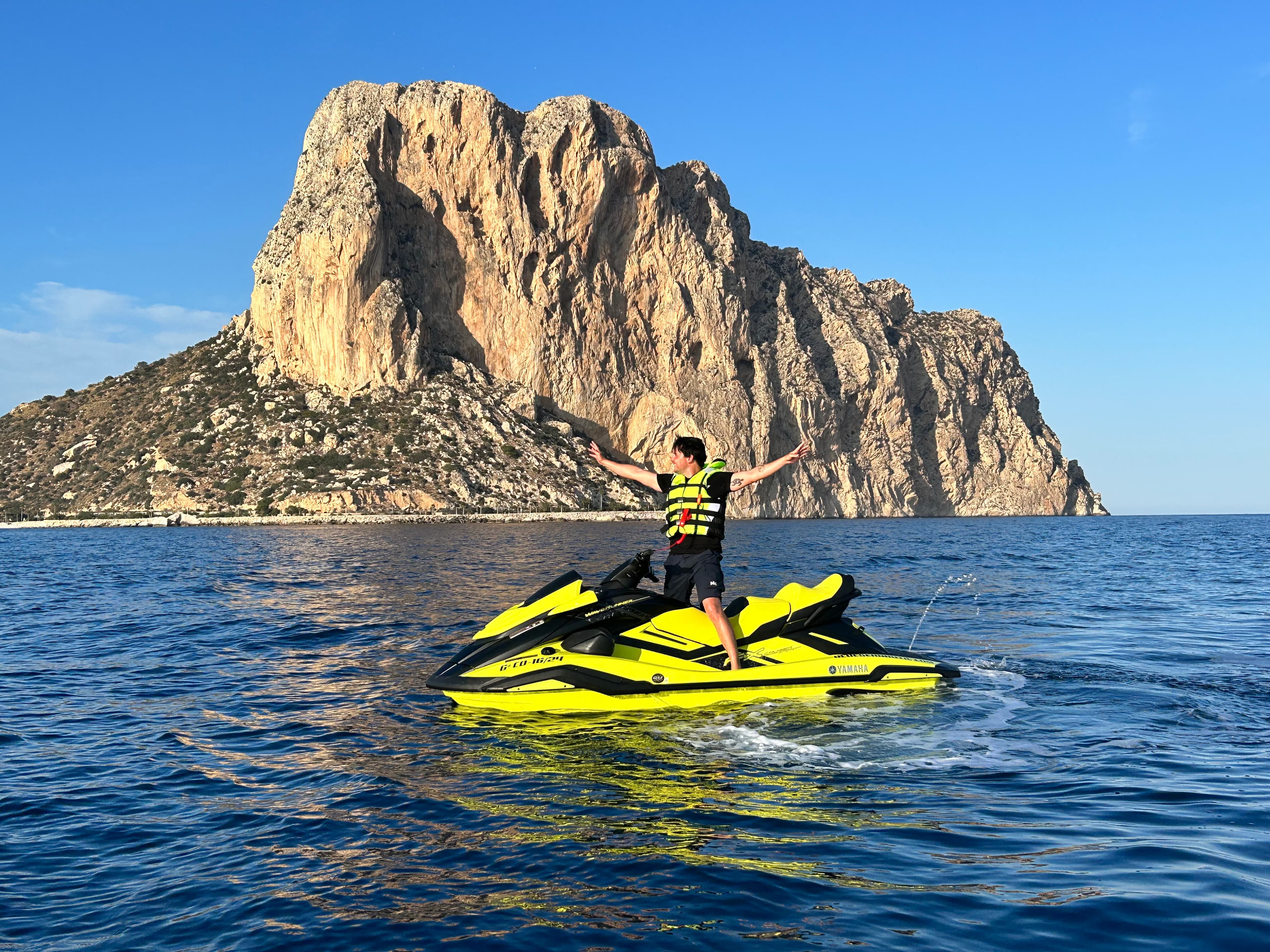 Motos de agua en Calpe